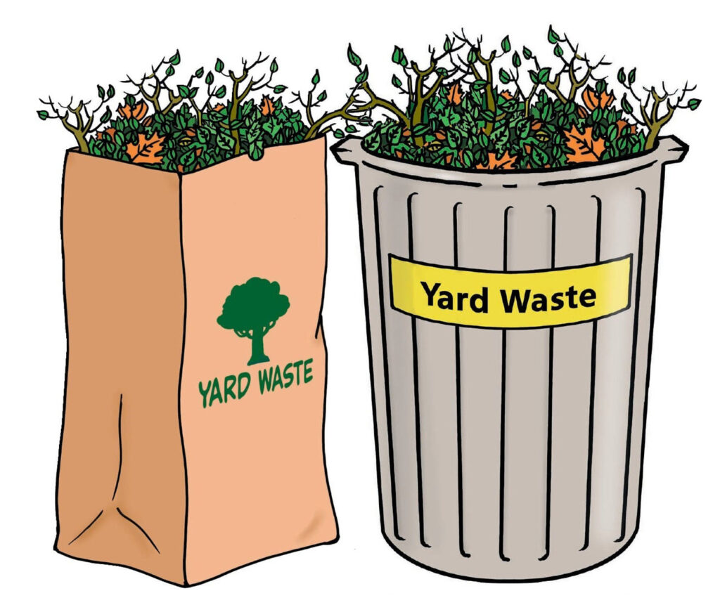 animated yard waste