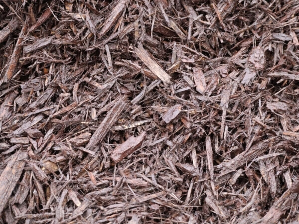 landscape brown mulch