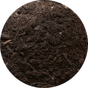 screened garden compost